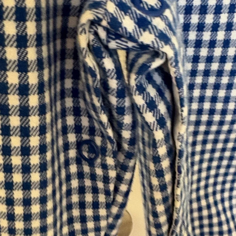 Kelly's Kids Vintage Blue Gingham Overalls - Picture 9 of 10